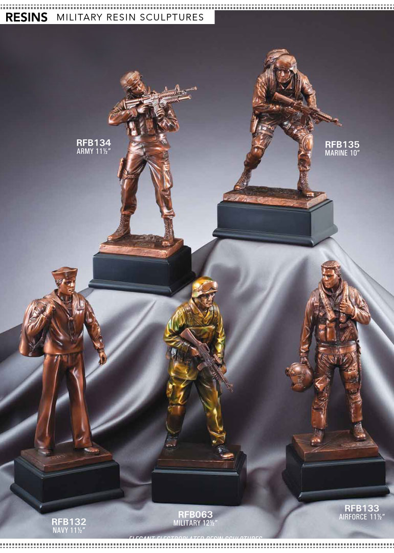 military awards trophy